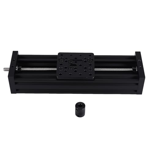Plawee 3D-Drucker Z-Achse Schraube T8 Z-Achse Diy C Balken CNC-Schiebetisch 250 Mm Linearantrieb Kit-Schwarz von Plawee
