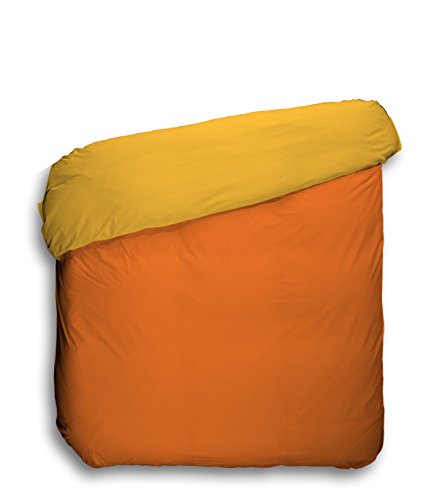 Play Basic Collection Wendebettwäsche, Orange/Kaki 150 x 220 cm orange Khaki von Play Basic Collection