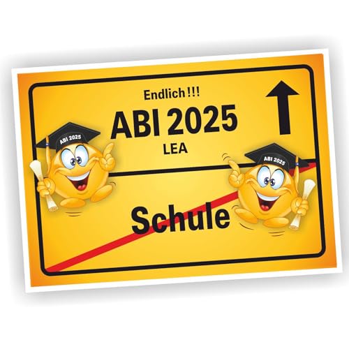Ortsschild Abitur Bild Geschenk Urkunde Abi 2025 Reifeprüfung personalisiert Ortsschild Abitur Bild Geschenk Urkunde Abi 2025 Reifeprüfung personalisiert von Play-Too