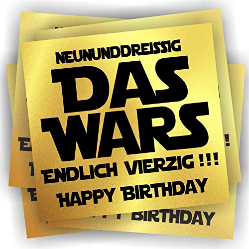 Play-Too 5 Aufkleber Geburtstag 40 Jahre Das Wars Etikett Flaschenetikett Play-Too 5 Aufkleber Geburtstag 40 Jahre Das Wars Etikett Flaschenetikett von Play-Too