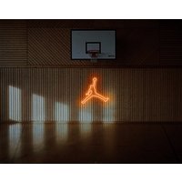 Custom Basketball Sport Home Dekoration Neon Wand Dekor Sigh Rot Michael Jordan Schild Personalisiert Raum Led von PlayPath