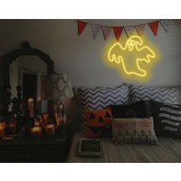 Lustige Geist Halloween Party Boo Neon Schild Home Dekoration Led Dekor Custom Wand Sigh Geschenk Personalisiert Licht von PlayPath