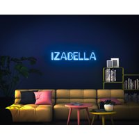 Neon Schild Namens-Initialen Dekoration Led-Dekor Custom Wanddekoration Sigh Familienname Halloween Party Geschenk Personalisiert Licht von PlayPath