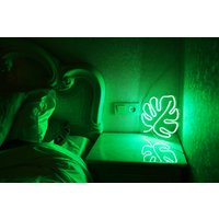 Personalisiertes Neon Wanddekoration Sigh Palm Banane Blätter Schild Niedliche Monstera Blatt Home Dekoration Dekor Personalisiert Haus Interieur von PlayPath