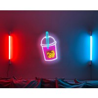 Süße Сocktail Bar Dekoration Led Dekor Milch Custom Neon Schild Wanddekoration Sigh Geschenk Personalisiert Home Licht von PlayPath