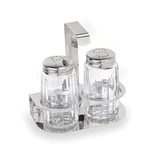 15x Salz und Pfeffer Menage Edelstahl von Playflip