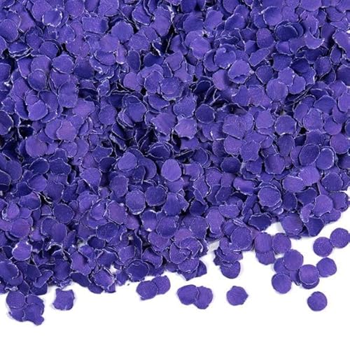 Konfetti bunt 500g Fasching Karneval Geburtstag Party Tisch Deko, Farbe:Lila, Menge:500g Konfetti bunt 500g Fasching Karneval Geburtstag Party Tisch Deko, Farbe:Lila, Menge:500g von Playflip