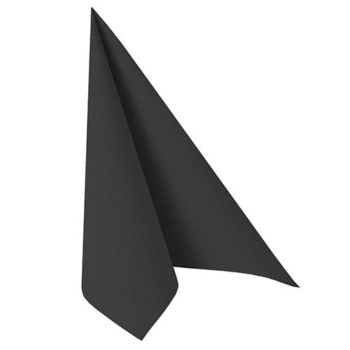 Servietten einfarbig uni 40 x 40 cm Stoffoptik bunt viele Farben Großpackung hochwertig Premium Servietten, Farbe:Schwarz, Stück:250 Stück Servietten einfarbig uni 40 x 40 cm Stoffoptik bunt viele Farben Großpackung hochwertig Premium Servietten, Farbe:Schwarz, Stück:250 Stück von Playflip