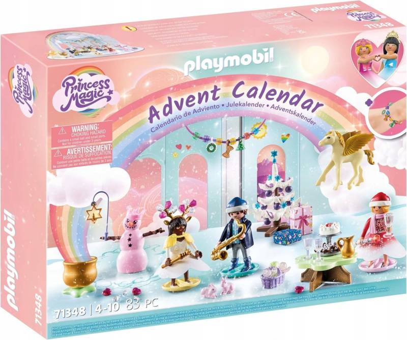 Playmobil® Adventskalender PLAYMOBIL Adventskalender Princess Magic – 83-teiliges Set für Kinder (1-tlg) von Playmobil®