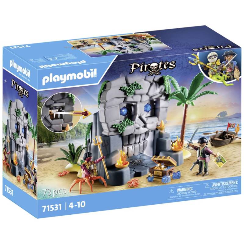 Playmobil Pirates 71531 Totenkopfinsel Spielset Pirateninsel Schatzinsel Kinder B-Ware von Playmobil