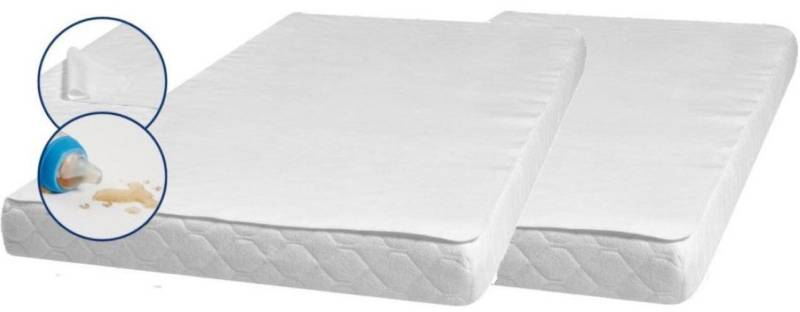 Matratzenauflage Molton-Betteinlage 50x70 cm 2er Pack Playshoes von Playshoes