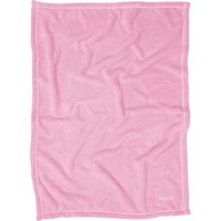 Playshoes Fleece-Decke uni (rosa), Größe: 100 x 150 cm von Playshoes