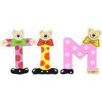 Playshoes Kinder Holz-Buchstaben Namen-Set TIM - sortiert Playshoes Kinder Holz-Buchstaben Namen-Set TIM - sortiert von Playshoes