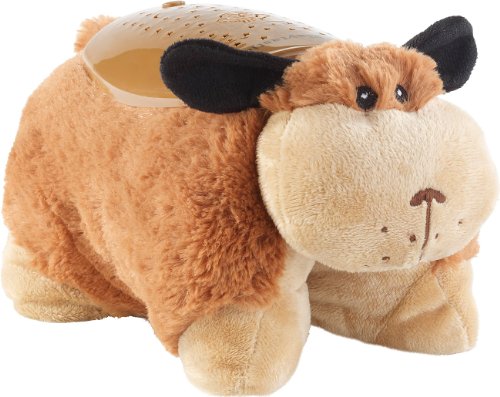 Playtastic Nachtlicht Kinder: Hund Tobias mit Sternen-Projektion & Farbwechsler (Plüschtier, Nachtlicht Plüsch-Tiere, Sternhimmel) von Playtastic