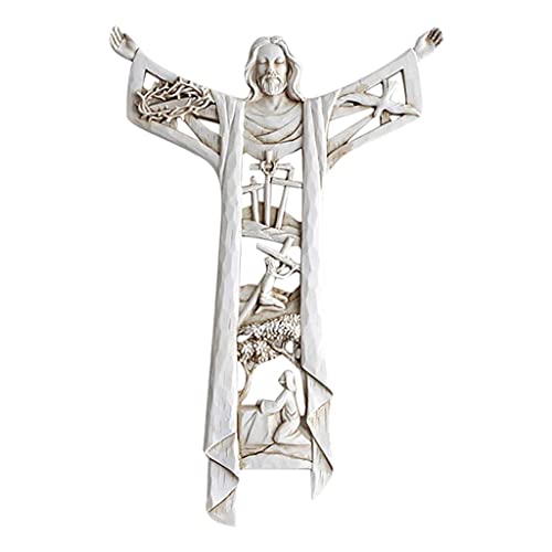 Auferstandener Christus Wandkreuz Kruzifix Jesus Wohnfiguren Skulptur Wohnkultur Typ A Auferstandener Christus Wandkreuz Kruzifix Jesus Wohnfiguren Skulptur Wohnkultur Typ A von Pleayietoopiatiey