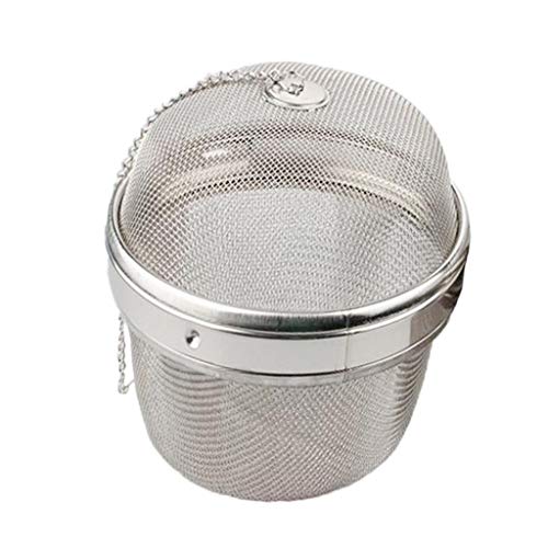 Edelstahl Infuser Sieb Mesh Teefilter Löffel Lock Gewürzkugel 13cm von Pleayietoopiatiey