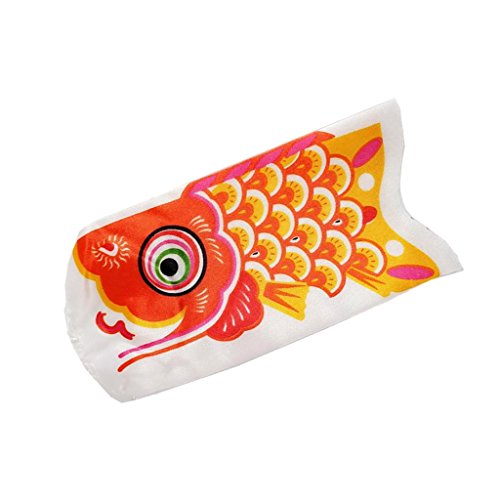 Pleayietoopiatiey Japanischer Deko Windsack Karpfen Flagge Koi Nobori Segelfisch 15cm orange Pleayietoopiatiey Japanischer Deko Windsack Karpfen Flagge Koi Nobori Segelfisch 15cm orange von Pleayietoopiatiey
