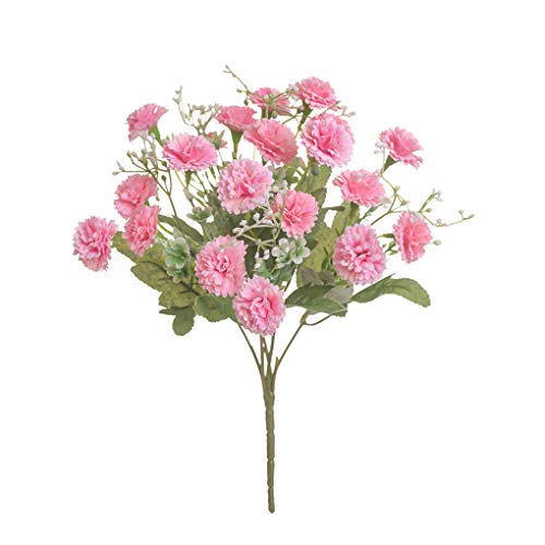 Pleayietoopiatiey Künstliche Nelke, für Zuhause, Büro, Schule, Blumendekoration, Hochzeit, Party, Seidenstoff, Blumenstrauß, Rosa, 1 Stück Pleayietoopiatiey Künstliche Nelke, für Zuhause, Büro, Schule, Blumendekoration, Hochzeit, Party, Seidenstoff, Blumenstrauß, Rosa, 1 Stück von Pleayietoopiatiey