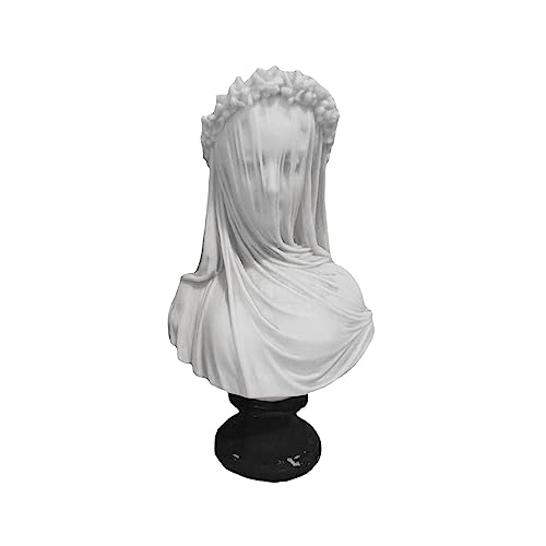 Pleayietoopiatiey Verhüllte Dame Büste Statue Einweihungsgeschenk stilvoll für Schreibtisch Zuhause Bücherregal Pleayietoopiatiey Verhüllte Dame Büste Statue Einweihungsgeschenk stilvoll für Schreibtisch Zuhause Bücherregal von Pleayietoopiatiey