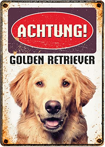 Plenty Gifts wachhund Golden Retriever 21 x 14 cm (de) von Plenty Gifts