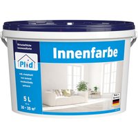 Innenfarbe Wandfarbe Deckenfarbe Profi Farbe spritzarm Weiß von Plid