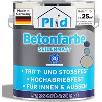 Betonfarbe 2,5L Kieselgrau - für ca. 25m² / Bodenbeschichtung Bodenfarbe Sockel Betonfarbe 2,5L Kieselgrau - für ca. 25m² / Bodenbeschichtung Bodenfarbe Sockel von Plid