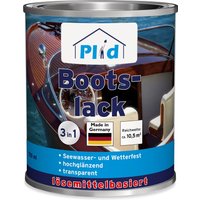 Premium Bootslack Klarlack Parkettlack Holzlack Farblos Farblos von Plid