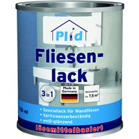 Premium Fliesenlack Fliesen Lack  Fliesenfarbe Fliesen steichen Lichtgrau -Glänzend von Plid