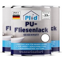Fliesenlack 1,5l Weiß Satin, für ca. 16m² / Fliesenfarbe Fliesen Lack, Küche/Bad Fliesenlack 1,5l Weiß Satin, für ca. 16m² / Fliesenfarbe Fliesen Lack, Küche/Bad von Plid