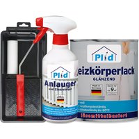 Heizkörperlack LH Set 0,75L Weiß Glänzend + Lackierset, Anlauger Heizkörperlack LH Set 0,75L Weiß Glänzend + Lackierset, Anlauger von Plid
