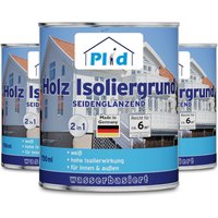 Holz-Isoliergrund 2,25L Weiß / Isolierfarbe Holzgrundierung für Wetterschutzfarbe Holz-Isoliergrund 2,25L Weiß / Isolierfarbe Holzgrundierung für Wetterschutzfarbe von Plid