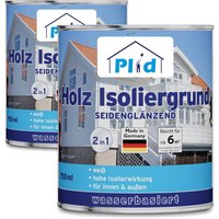 Holz-Isoliergrund 1,5L Weiß / Isolierfarbe Holzgrundierung für Wetterschutzfarbe Holz-Isoliergrund 1,5L Weiß / Isolierfarbe Holzgrundierung für Wetterschutzfarbe von Plid