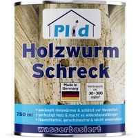 Holzwurm-Schreck farblos 0,75l/ Effektiver Holzschutz Holzwürmer & Holzbohrkäfer Holzwurm-Schreck farblos 0,75l/ Effektiver Holzschutz Holzwürmer & Holzbohrkäfer von Plid