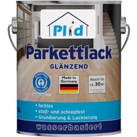 Premium Parkettlack Parkettsiegel Klarlack Farblos Glänzend von Plid