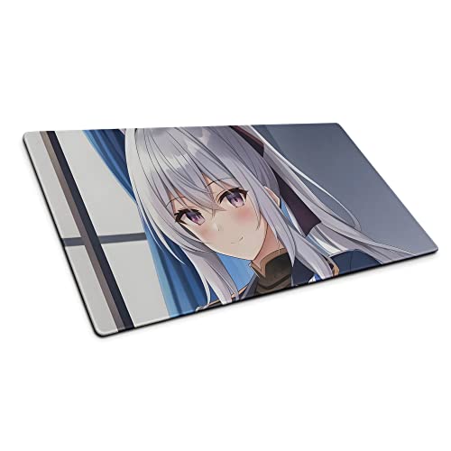 Anime Mauspad XXL, Kawaii Schreibtischunterlage, Gaming Mousepad Rutschfest, Gamer PC Computer Zubehör, Manga Girl Maus Pad, Schreibtisch Matte (80x40cm) von PlimPlom