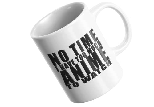 Anime Tasse Mit Spruch - Otaku Tasse - Lustige Anime Spruch Kaffeetasse Weiß Beidseitig Bedruckt - Otaku Merch - Anime Merch von PlimPlom