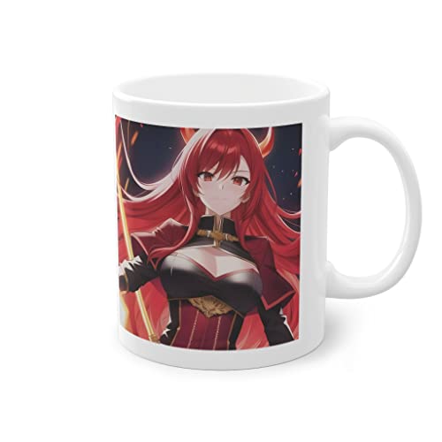 Anime Tasse Weiß Beidseitig Bedruckt Kawaii Kaffeetasse Otaku Geschenk Idee Kaffeebecher Japan Deko Anime Merch Manga Kaffeebecher von PlimPlom