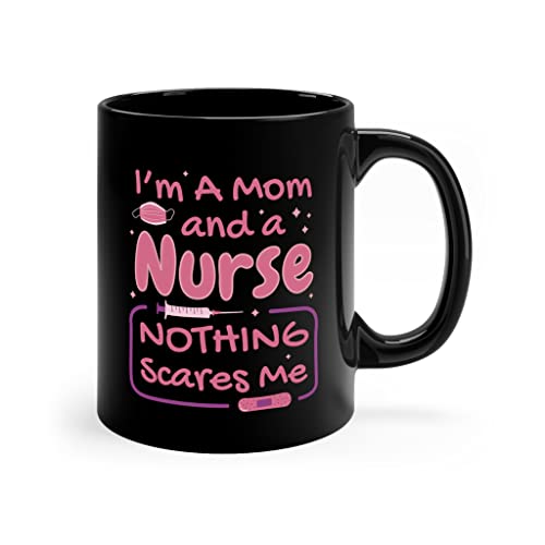 Krankenschwester Tasse In Schwarz Beidseitig Bedruckt - Nurse Kaffeetasse - Krankenschwester Zubehör - Krankenschwester Mama Kaffeebecher Krankenschwester Tasse In Schwarz Beidseitig Bedruckt - Nurse Kaffeetasse - Krankenschwester Zubehör - Krankenschwester Mama Kaffeebecher von PlimPlom