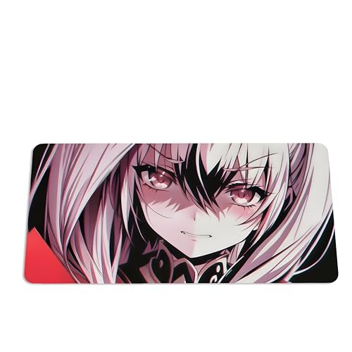 Mauspad XXL Anime - Schreibtischunterlage - Kawaii Manga Gaming Mousepad Groß - Schreibtisch Matte In 2 Größen - Tischunterlage Rutschfest (80x40cm) von PlimPlom