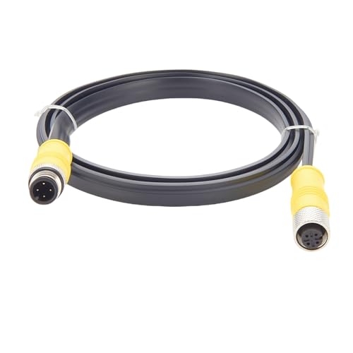 Micro-Change M12 4-poliger A-Code-Stecker auf Buchse, Konverterkabel, Stellantrieb, Sensorschnittstelle, Feldbus-ASI-Adressierungskabel, ASi-Protokoll-SPS-Kabel (1 m) von Plinkwirekb