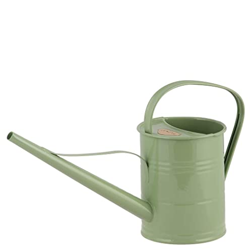 PLINT 1.5L Watering Can - Modern Style Watering Pot for Indoor and Outdoor House Plants - Coloured Galvanised Powder Coated Steel - Metal Design with Narrow Spout and High Handle - Summergreen PLINT 1.5L Watering Can - Modern Style Watering Pot for Indoor and Outdoor House Plants - Coloured Galvanised Powder Coated Steel - Metal Design with Narrow Spout and High Handle - Summergreen von Plint
