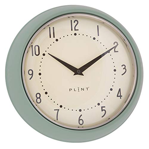 Plint Retro Wanduhr Uhr Küchenuhr Dänisches Design Wall Clock Mint von Plint