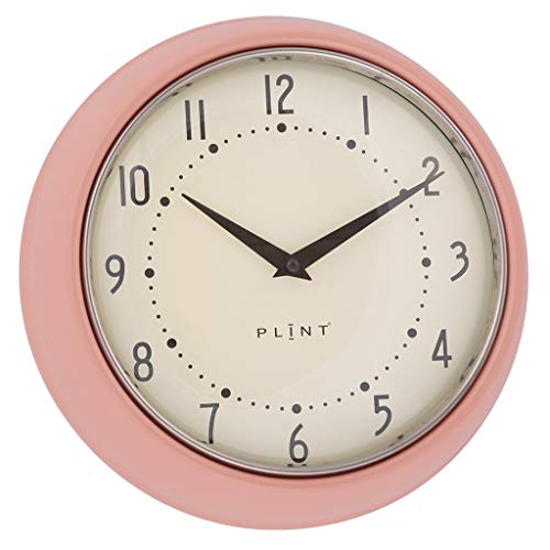 Plint Retro Wanduhr Uhr Küchenuhr Dänisches Design Wall Clock Rose von Plint
