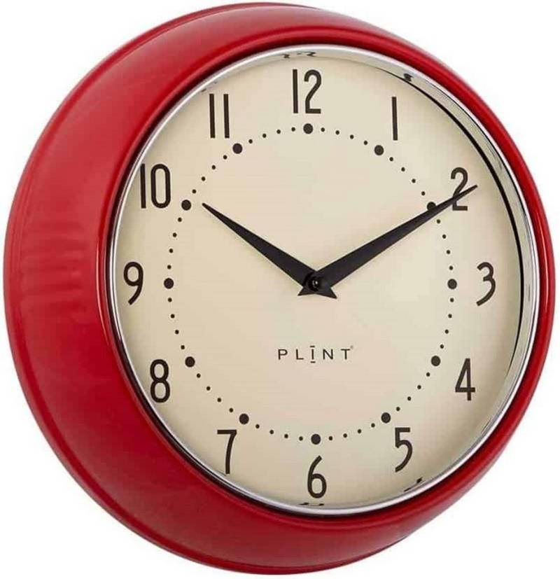 Plint Wanduhr Plint Retro Wanduhr Uhr Küchenuhr Dänisches Design von Plint