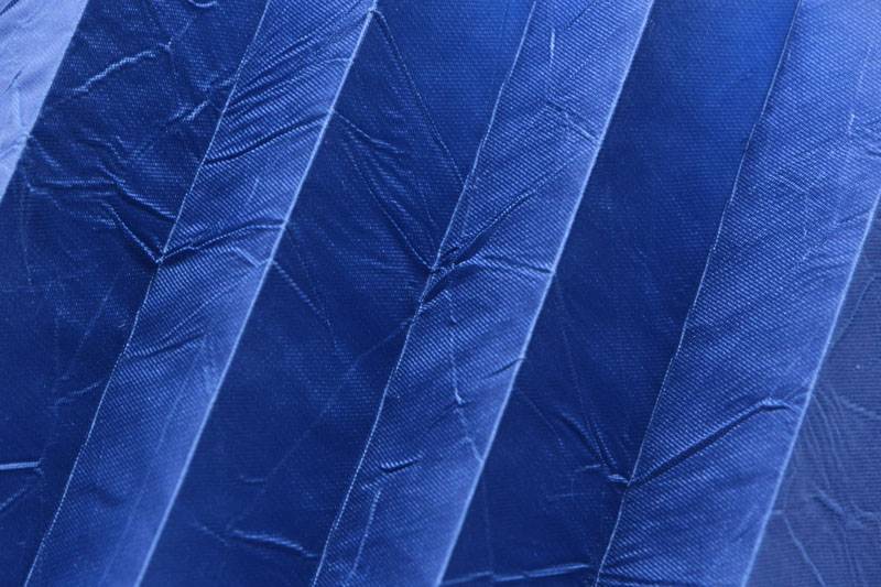 Plissee Blau Kamari-16 Maßanfertigung von Plisse-Pro