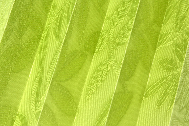 Plissee Grün Samoa-2 Maßanfertigung von Plisse-Pro