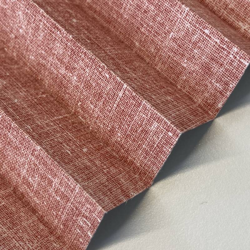 Plissee Booggie Rot-Braun Plissee Booggie Rot-Braun von Plissee-flix24.de