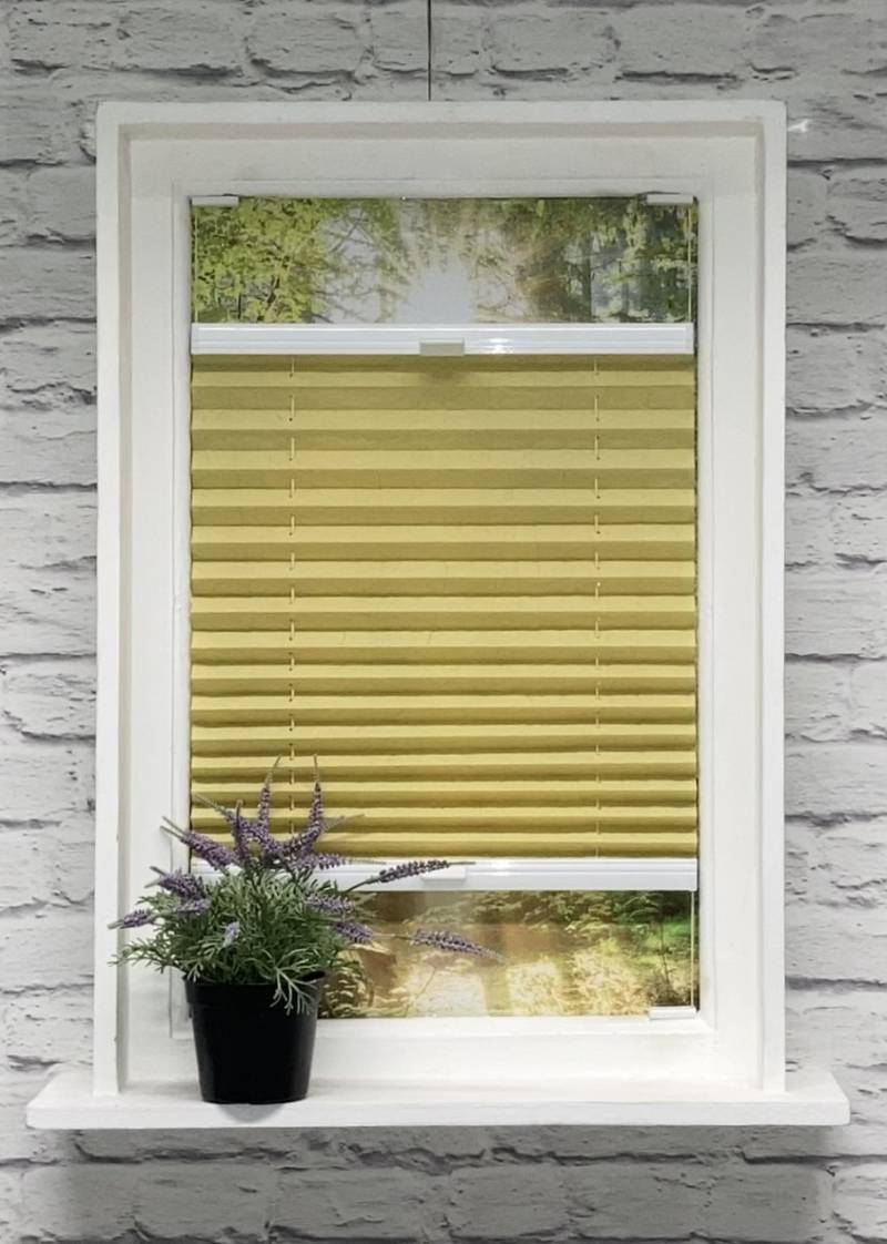 Plissee Crush Perl Exklusiv Green Plissee Crush Perl Exklusiv Green von Plissee-flix24.de