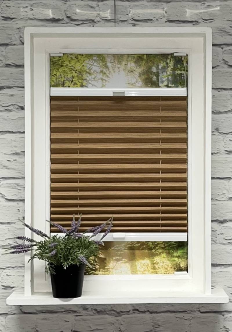 Plissee Mina Strohfarben Plissee Mina Strohfarben von Plissee-flix24.de