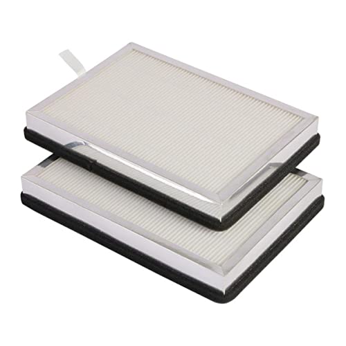 Plmvhpb 2 StüCke Ersatzfilter für Medify MA-15 Luftreiniger, H13 True HEPA und Aktivkohlefilter,3 in 1 Vorfilter von Plmvhpb